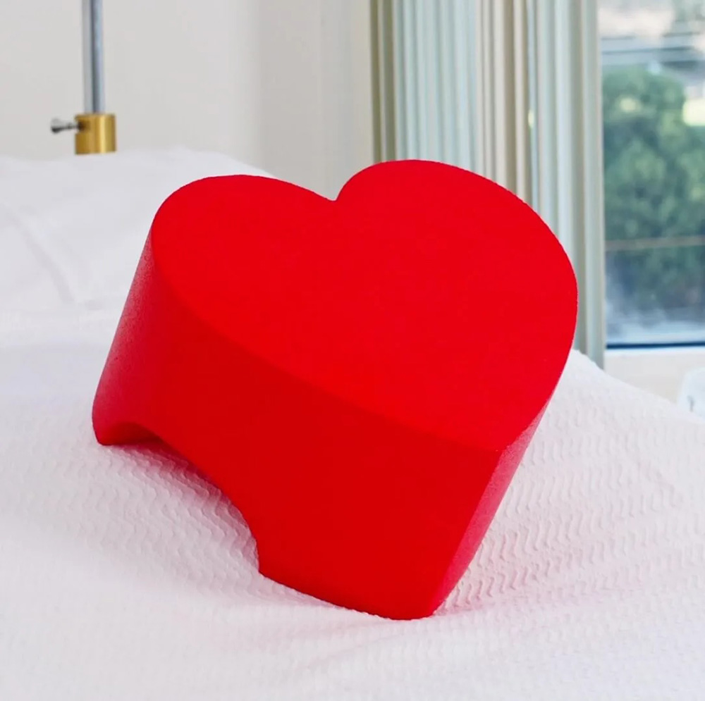 Heart Pillow by Spongies Comfort